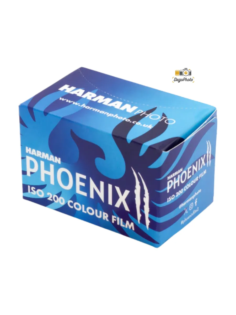 Scatola della pellicola Harman Phoenix 200 (II)