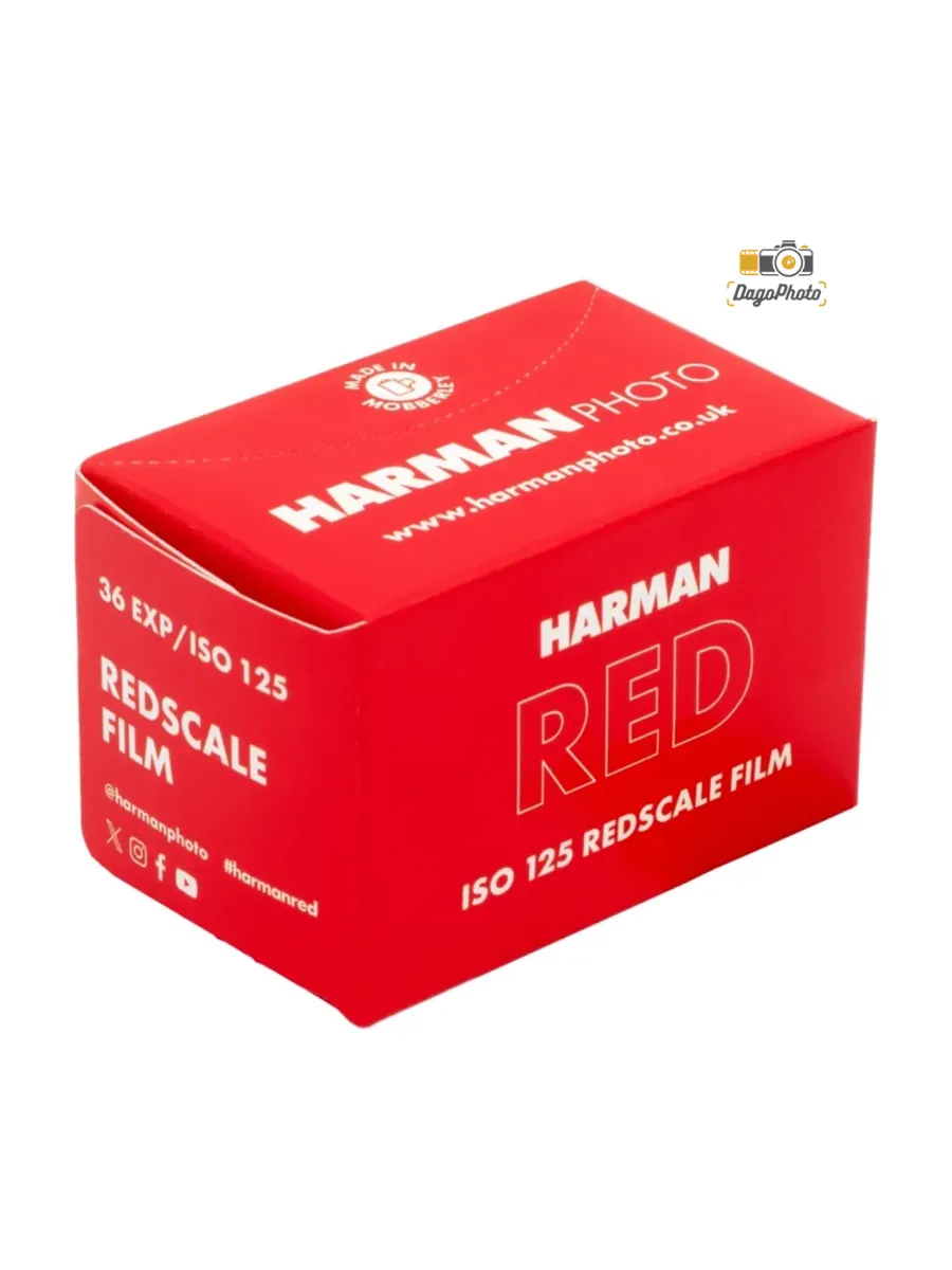 Scatola della pellicola Harman Red 125