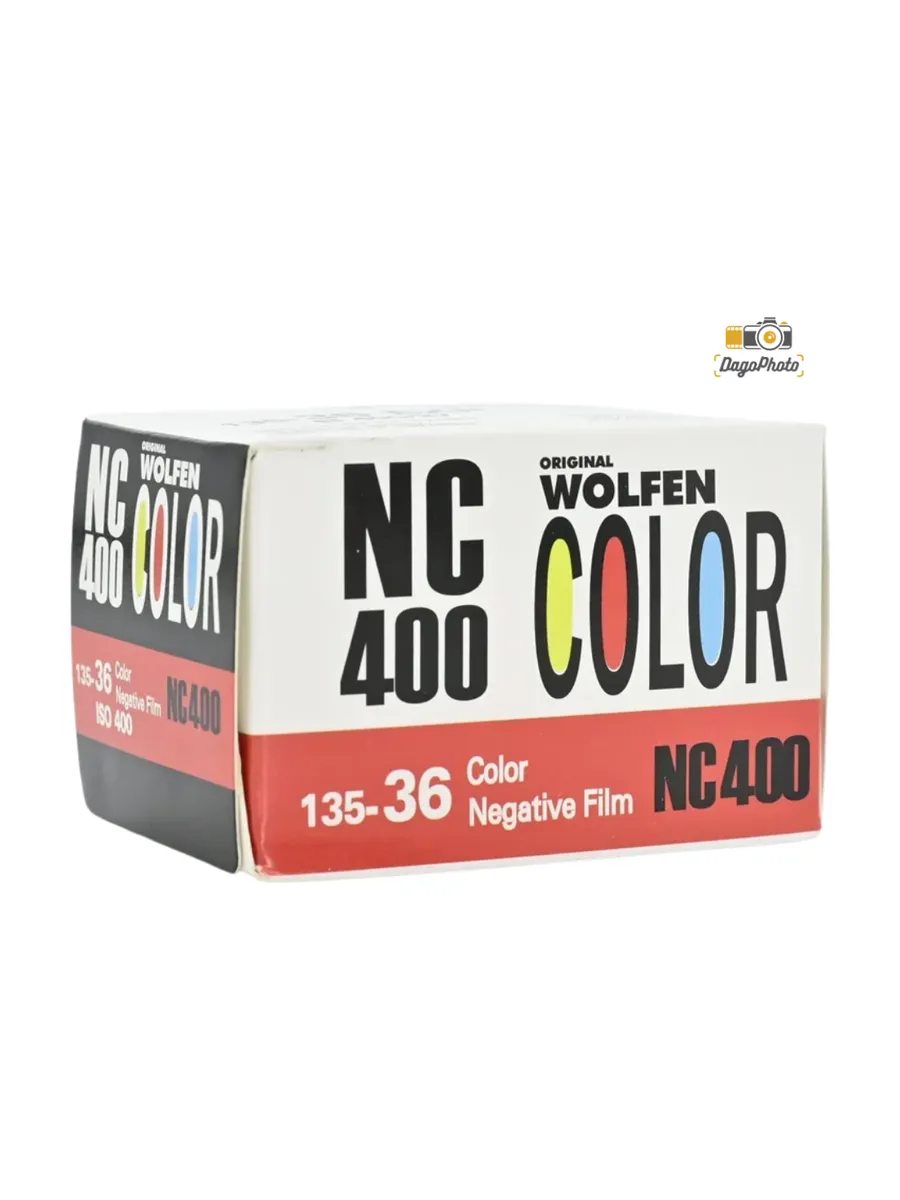Scatola della pellicola ORWO Wolfen NC 400